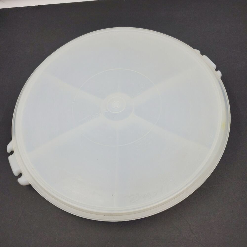 Tupperware 224-11 Lidded Container Carrier 6 compartments In Great condition